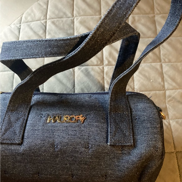 Jean indigo barrel HAUS OF SY crossbody - Picture 6 of 7